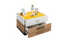 Hanah Home Mesita de Noche Relax Multicolor